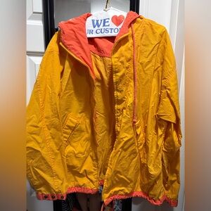 Vintage Gap Hooded Windbreaker with Contrasting colors